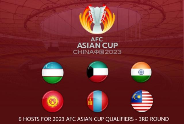 开云体育-2023亚预赛6主办地敲定 2月24日进行分组抽签